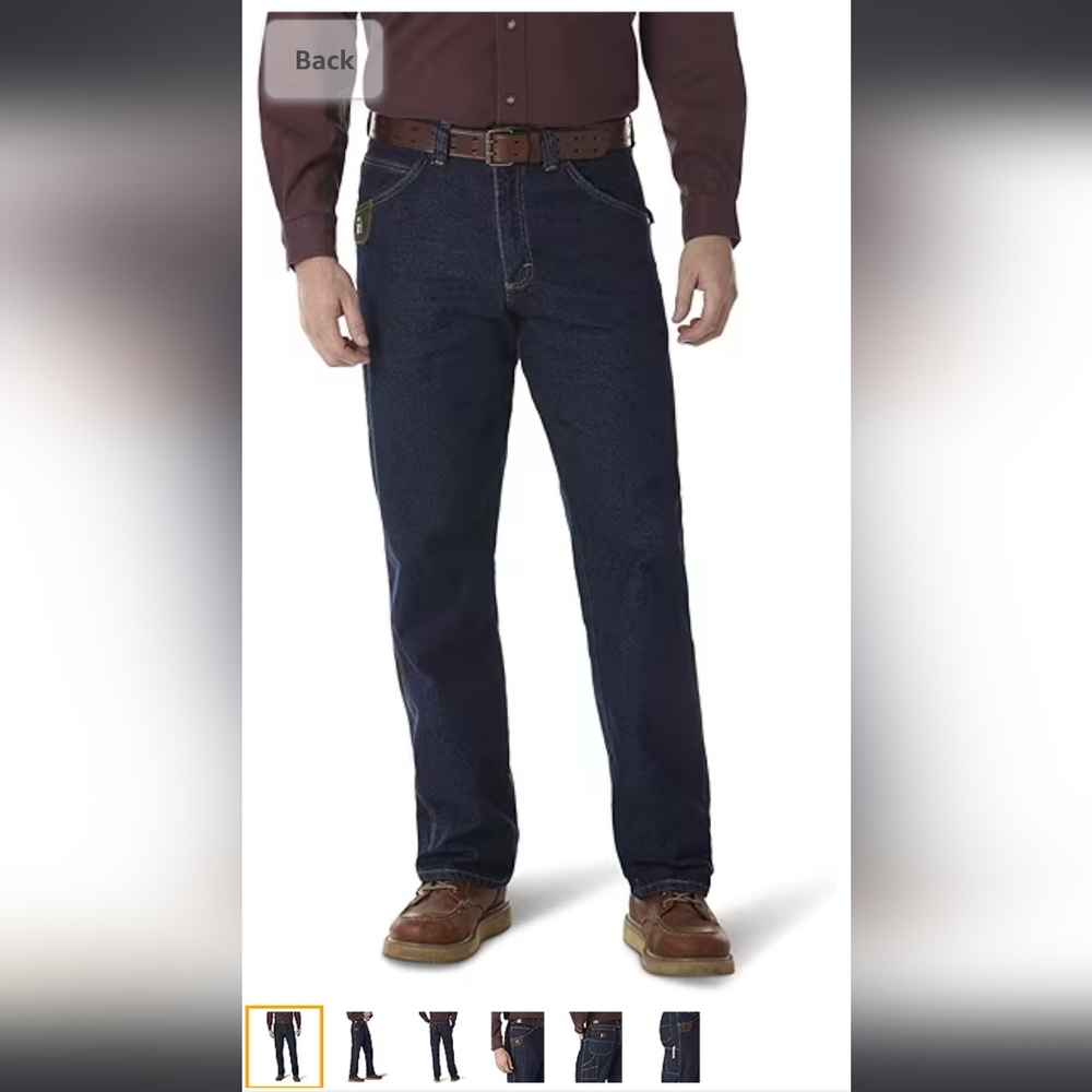 Mens Wrangler Contractor jeans